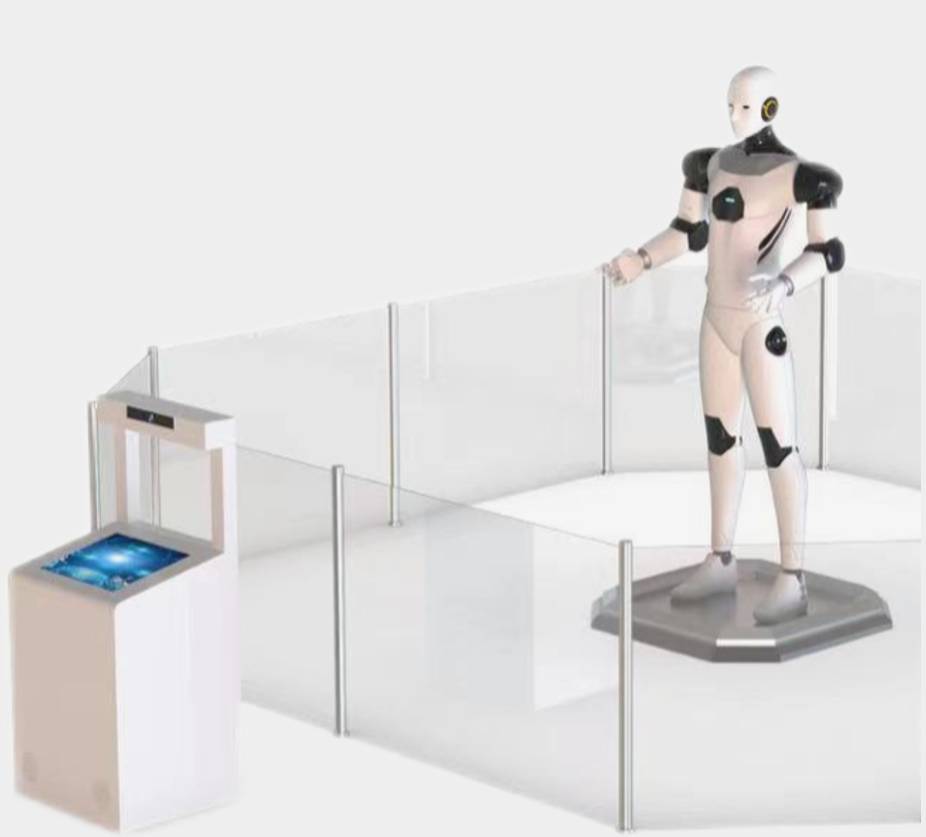 科技馆科普展览教育景区互动迎宾讲解仿人形机器人