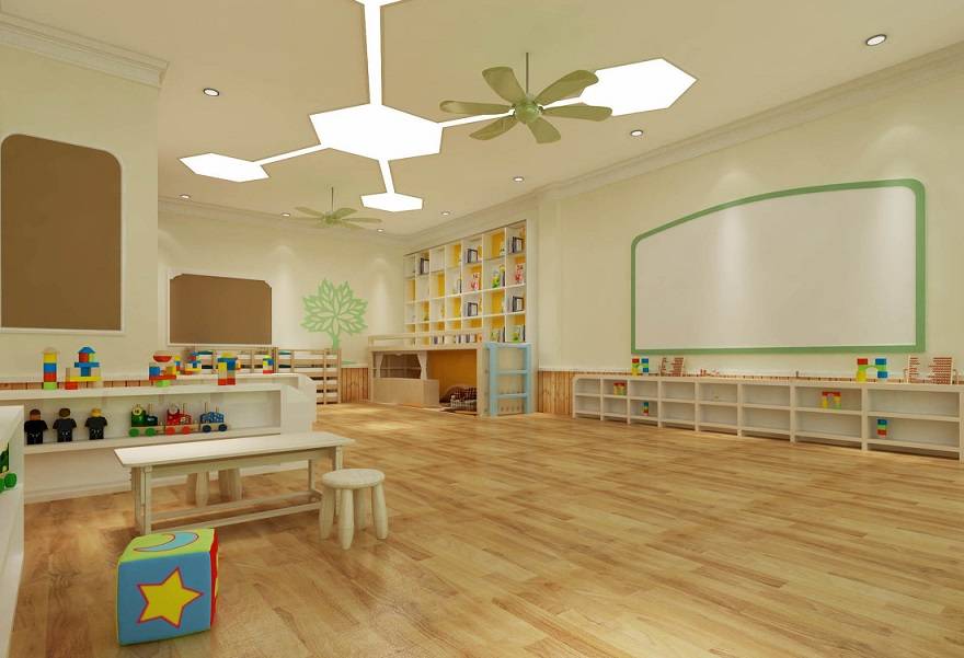 陕西托管中心装修施工，陕西托管所装修施工，陕西幼儿园装修施工