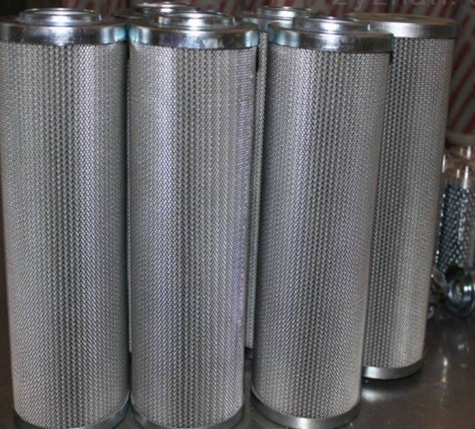 液压回油滤芯 不锈钢烧结网滤芯 工程机械设备管路液压滤芯