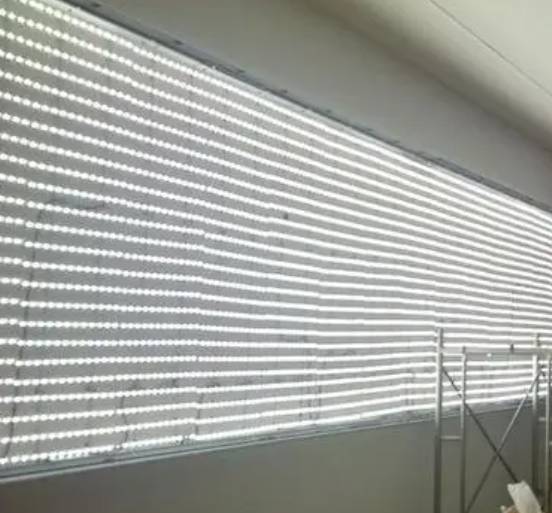 LED双面发光灯箱条幅机 亚克力展板定制广告牌