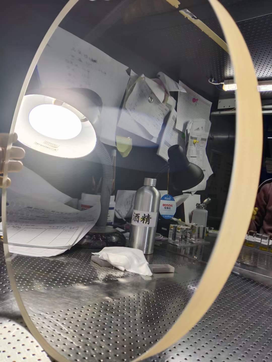 厂家定制曝光机光学透镜 光刻机特加大号透镜 配套反射镜  镀抗激光膜