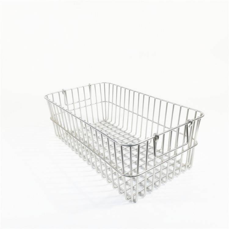 带把手不锈钢储物网框