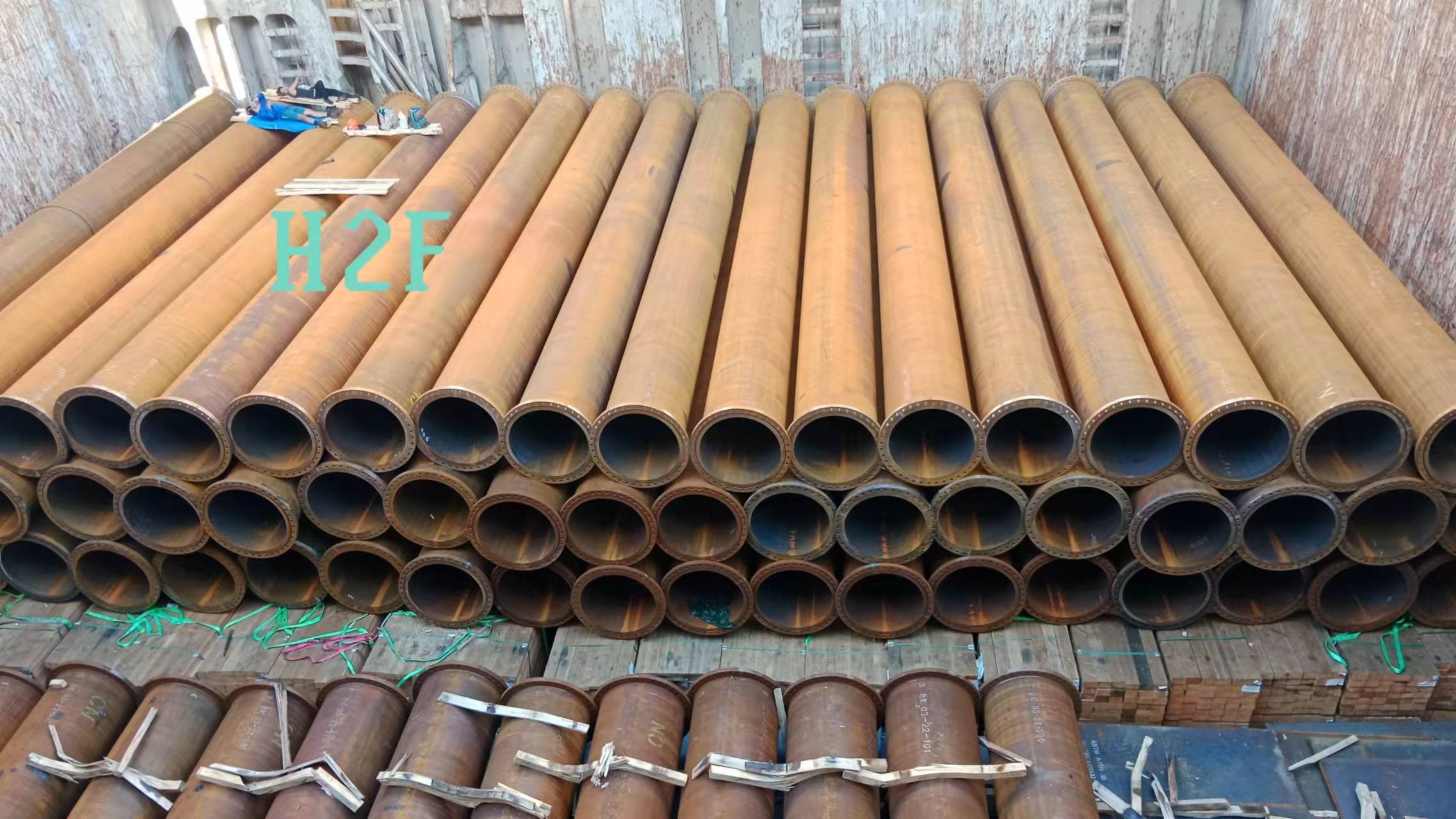 天津津散国际海运有限公司出口大件货物散杂货设备吨袋钢材，钢卷，型钢9