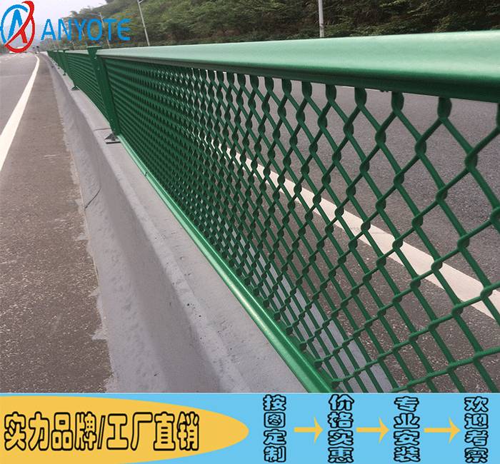 定制高速公路防眩网桥梁防抛网佛山市政道路分隔网