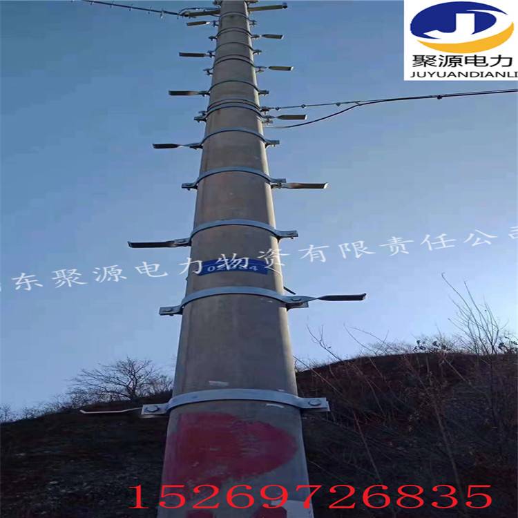 光缆抱箍热镀锌扁铁抱箍单长尾抱箍生产厂家