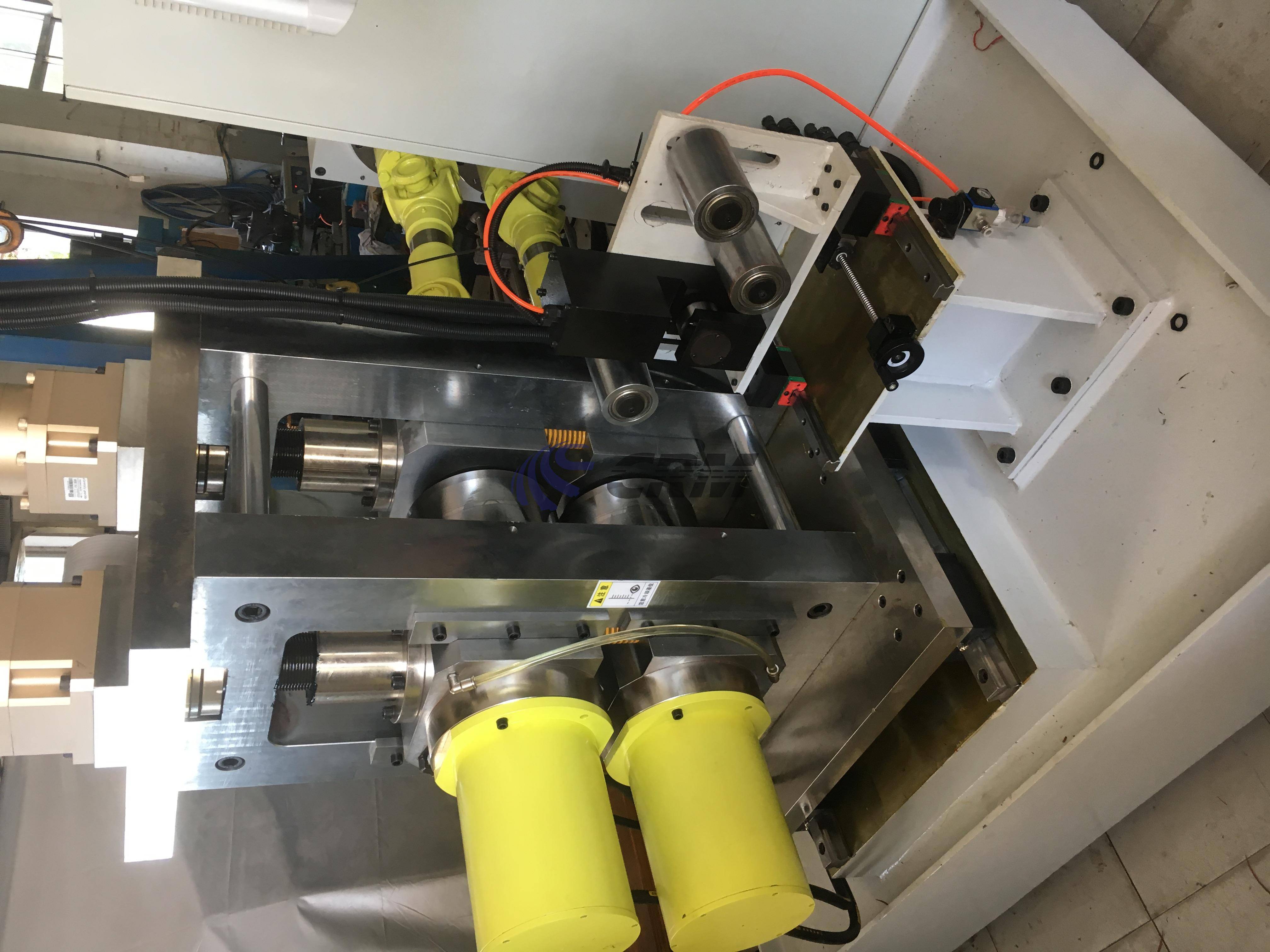 四方异形线材精密轧机 银扁线轧机 天更蓝金属丝压扁机