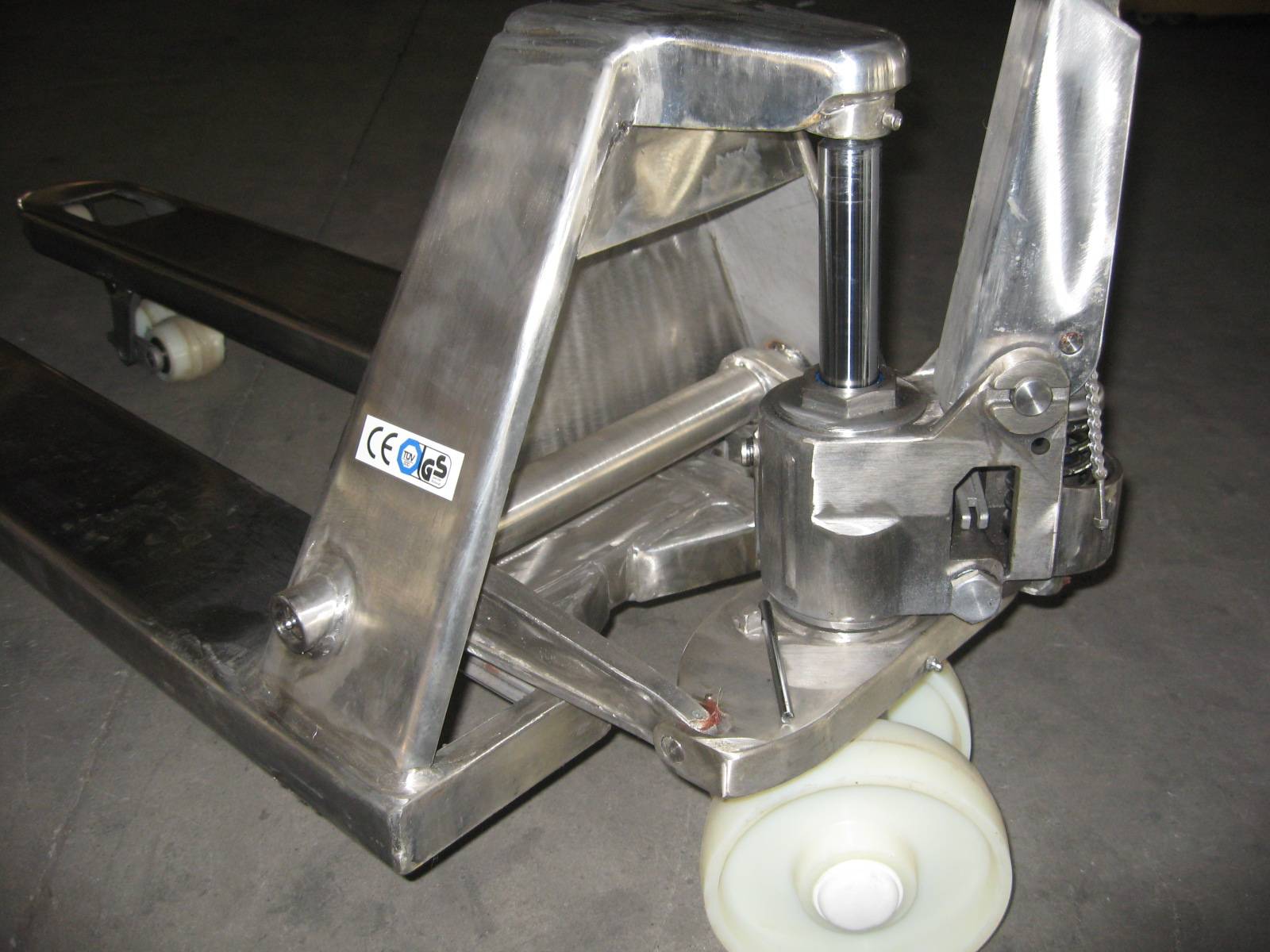 不锈钢手动液压搬运车