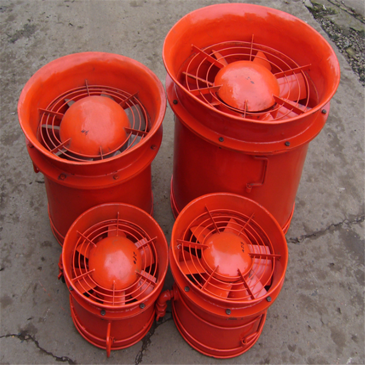 矿用抽出式轴流风机它不用电 FQC2.8风量将粉尘统统吸走