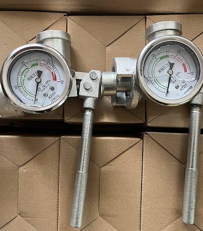 SY-40B液压支柱测力计外壳圆润结实 还做了磕碰设计