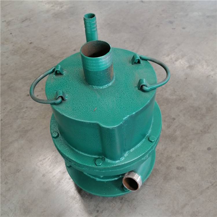 QYW20-25风动潜水泵一进一出之间 叶片式排沙排污设计