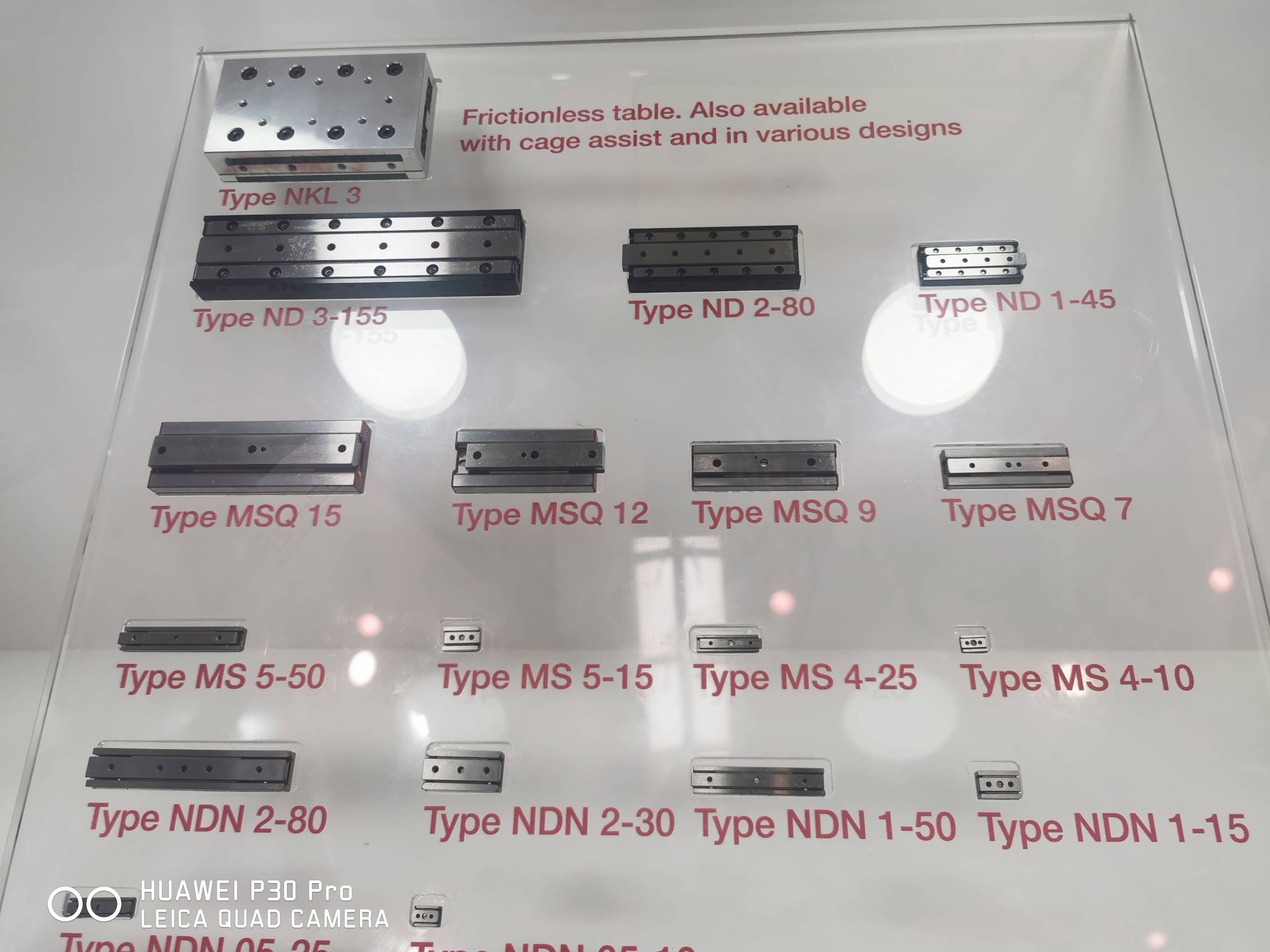 schneeberger施耐博格滑块MNNL 42-G1-LS的特点