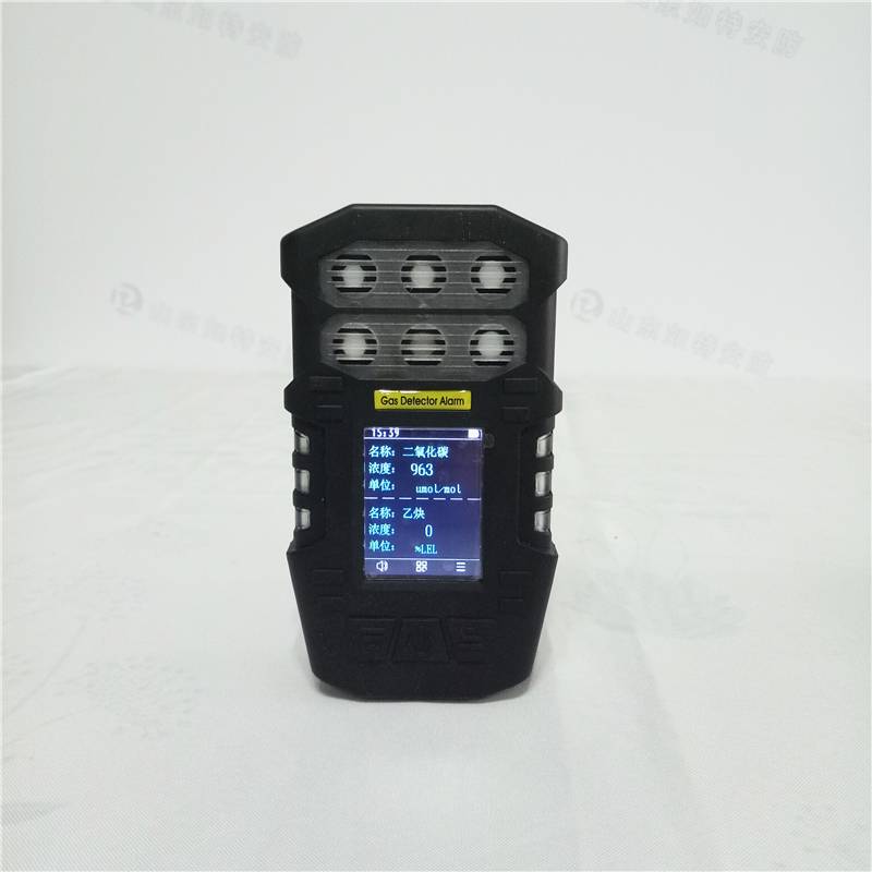 米昂电子六合一气体检测仪便携式设计守护生命财产安全