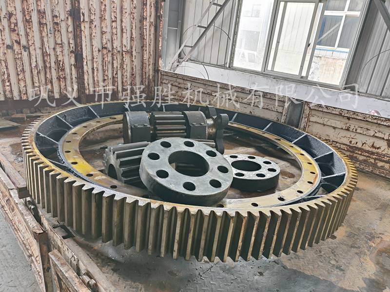 铸造加工球磨机大齿轮大齿圈磨头 球磨机配件供货商
