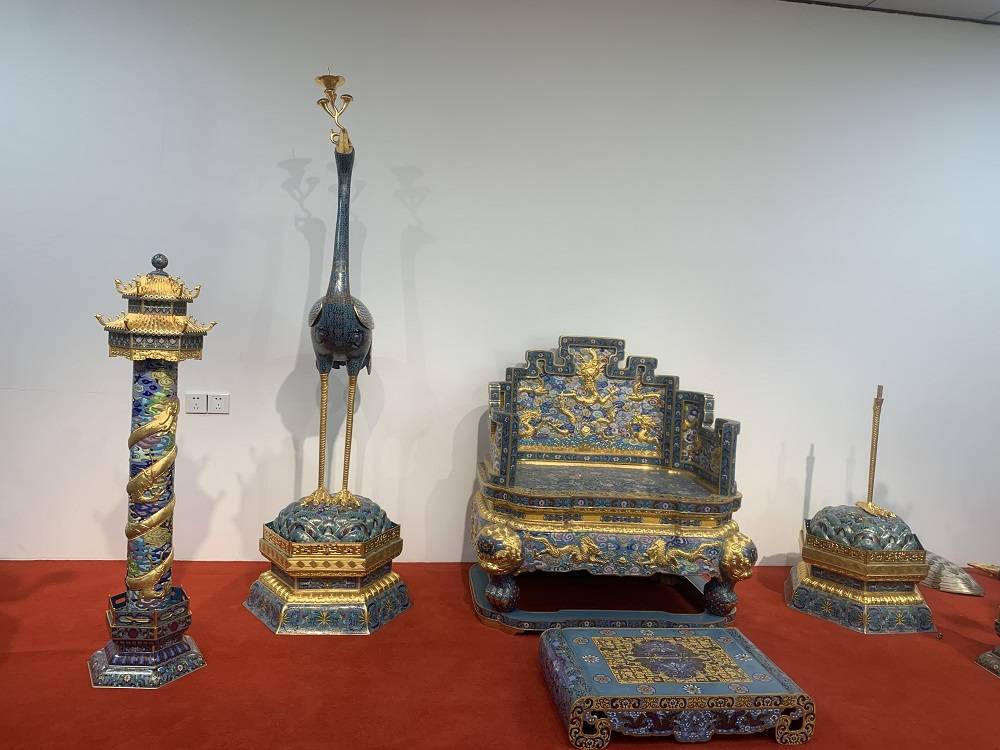 景泰蓝工艺品 紫铜胎工艺 纯手工制作 高温烧制而成 铜胎掐丝珐琅 工艺品 景泰蓝工艺 景泰蓝