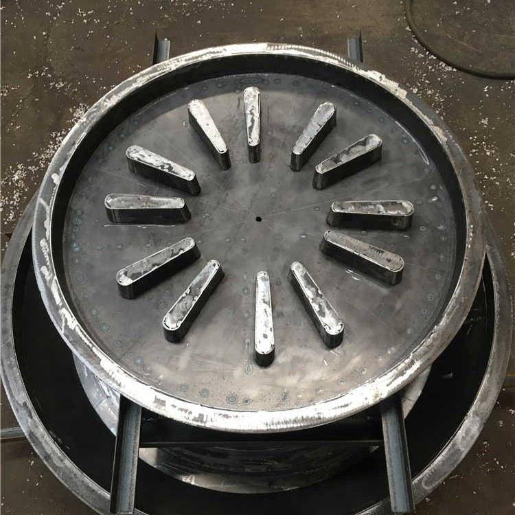 混凝土预制圆形井盖模具 污水排水电力井盖钢模 锐铭模具