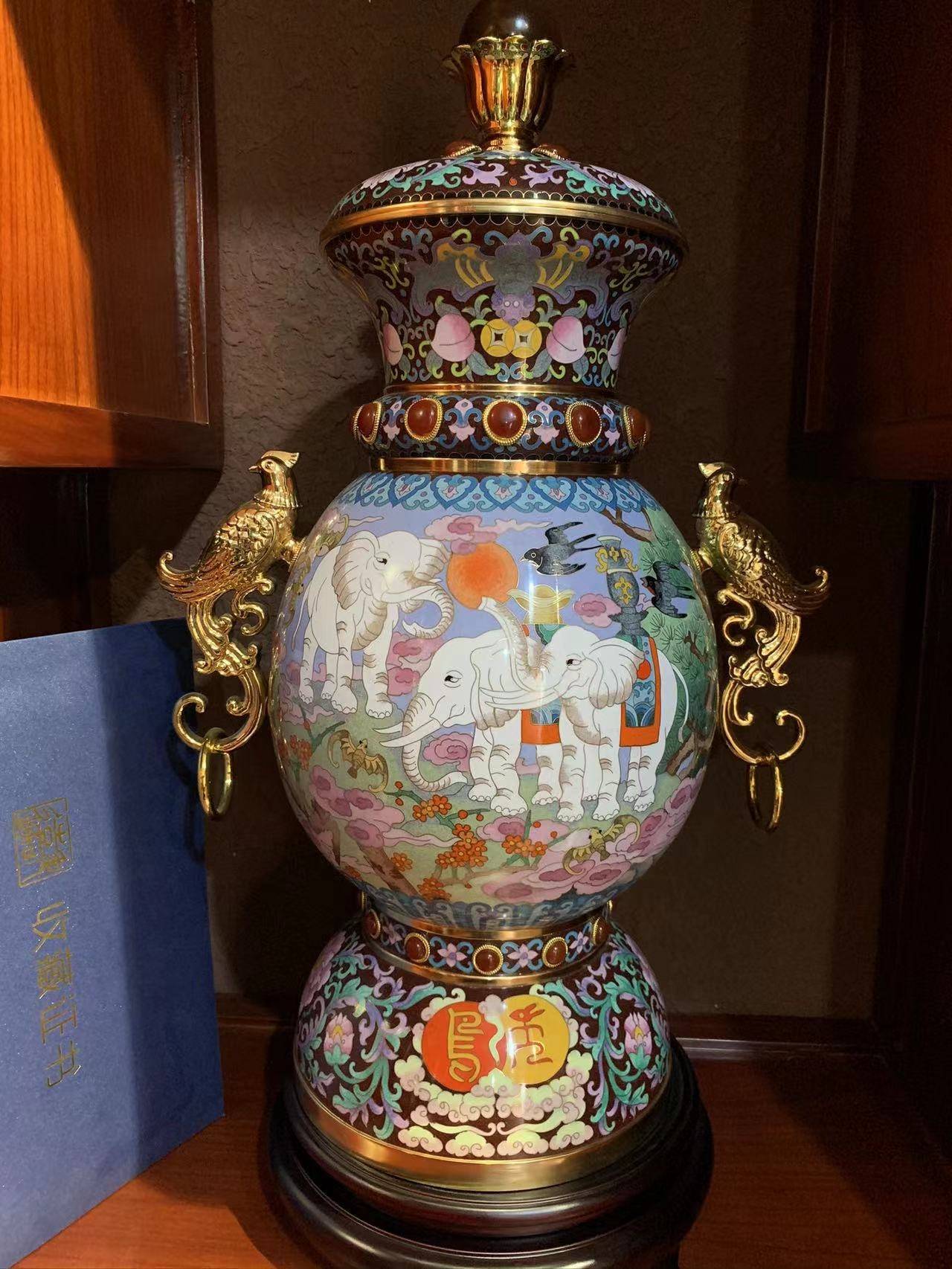 景泰蓝装饰 景泰蓝香炉   景泰蓝是什么 景泰蓝工艺品 景泰蓝工艺 景泰蓝加工 景泰蓝厂家