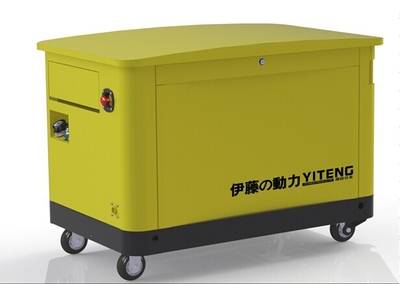 伊藤动力YT10REM-ATS静音汽油发电机10kw户外应急备用