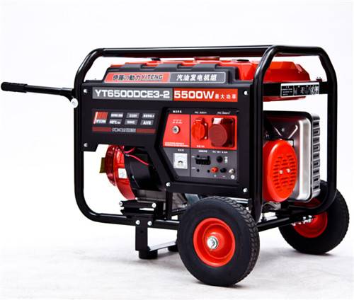 伊藤动力YT6500DCE3-2汽油发电机5kw三相电启动户外应急