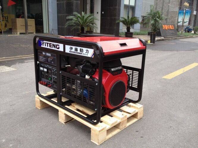 伊藤动力SH11500汽油发电机10kw开架式