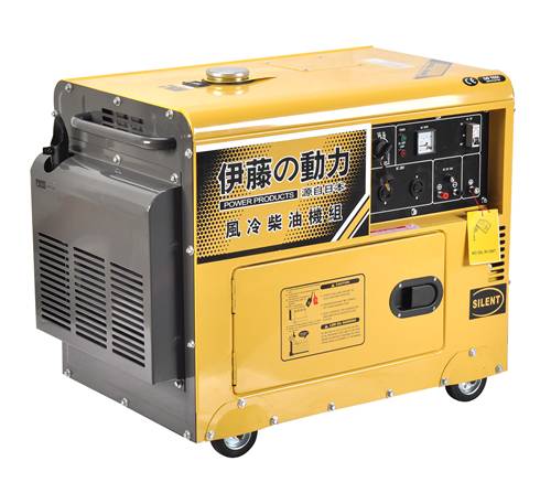 伊藤动力YT6800T3-ATS三相全自动静音柴油发电机5kw