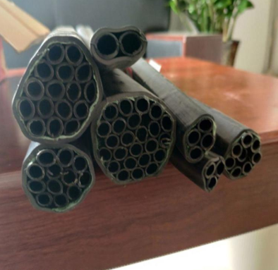 矿用聚乙烯束管12芯轻便柔韧 外层裹着阻燃抗静电护套