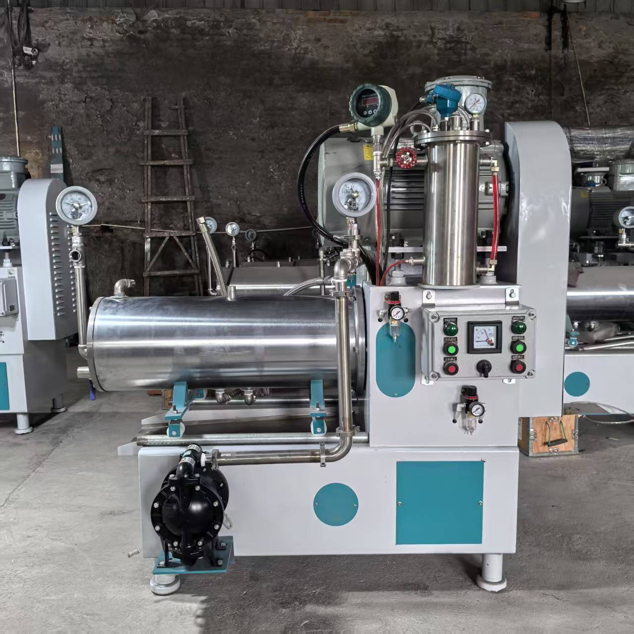 30L卧式盘片砂磨机 油墨涂料染料油漆农药研磨机