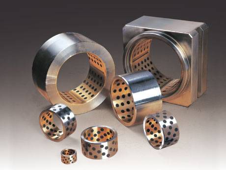 4钢铜镶嵌自润滑轴承+注塑机专用铜套+JDB-6油沟铜套