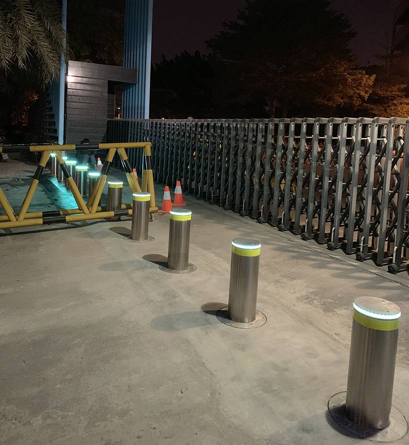 304不锈钢液压升降柱,科灵KL102S自动升降式阻车器