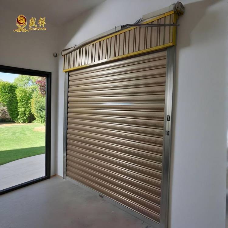 惠州商场卷闸门 卷帘门 车库电动铝合金卷闸门厂家盛祥