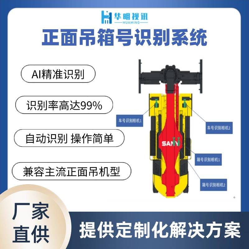 正面吊集装箱识别系统 智慧港口的关键技术