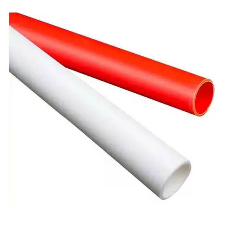 佛斯特pvc电线护套管 PVC直埋电力管 高强度通讯地埋穿线管