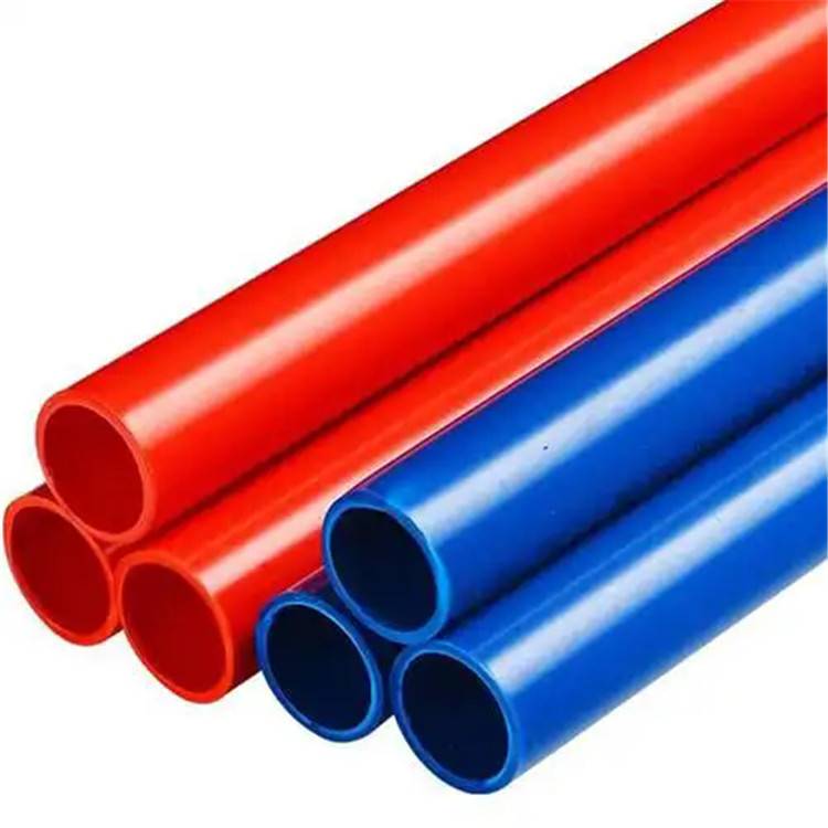 神通PVC绝缘阻燃电工套管 聚氯乙烯材料 建筑国标预埋16-40穿线管