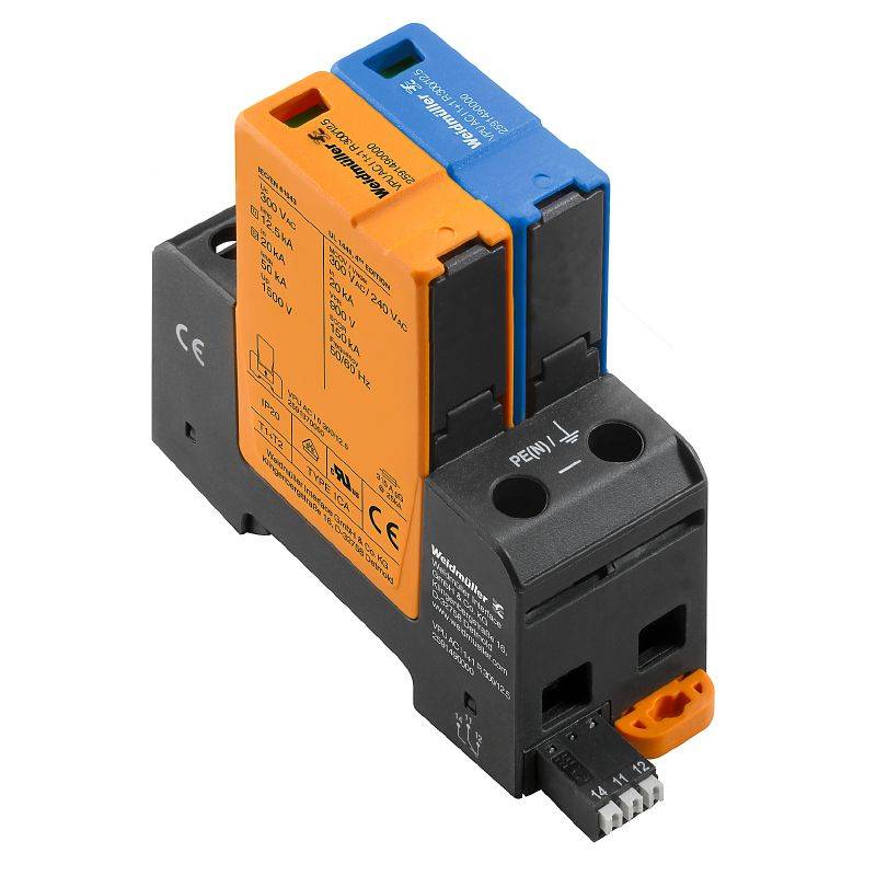广州VPU AC I 1+1 R 300/12.5魏德米勒浪涌保护器