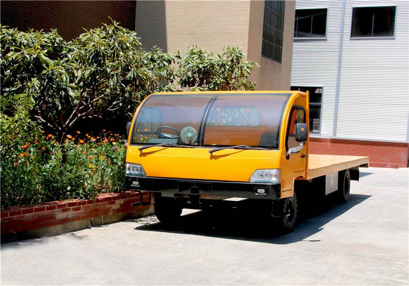 广东电动平板货车 10吨载重电动货车 厂区内拉货转货的电动车