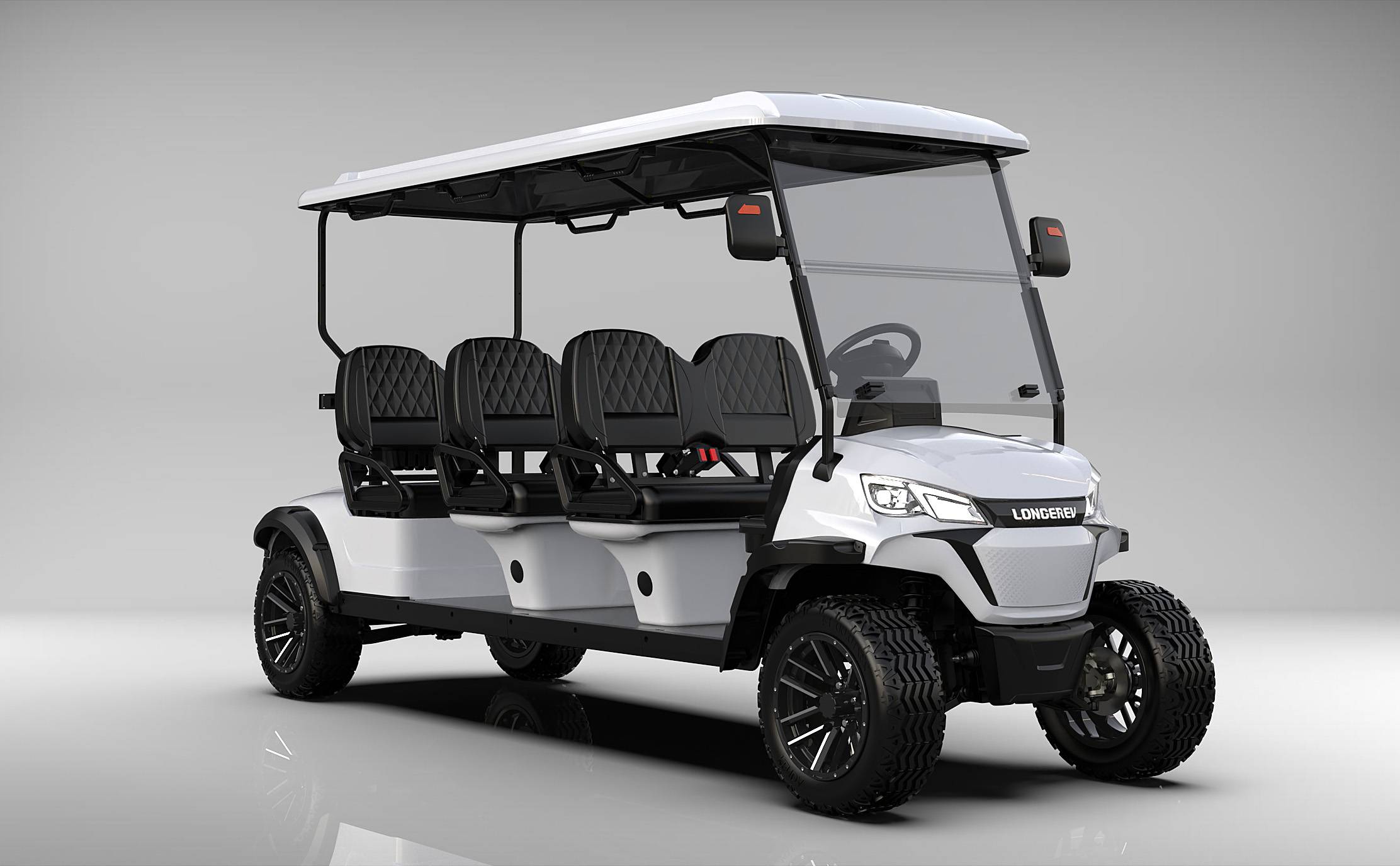 利凯 电动高尔夫球车 6+2座电动酒店高尔夫球车价格