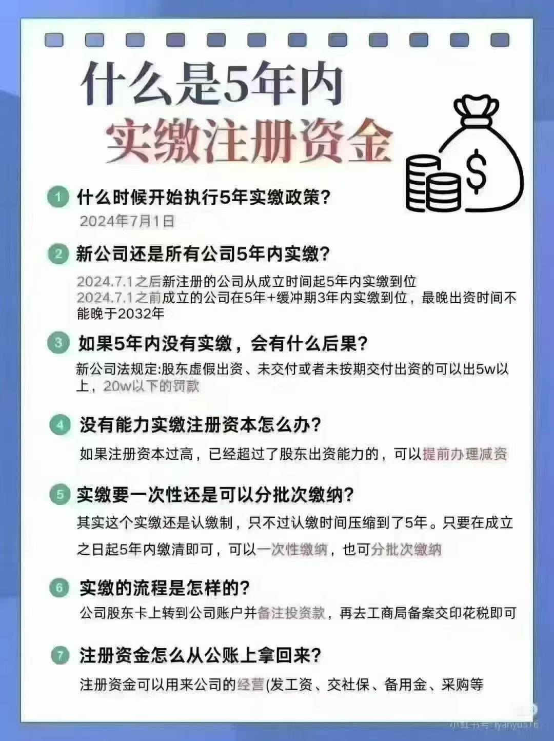 什么是5年内 实缴注册资金