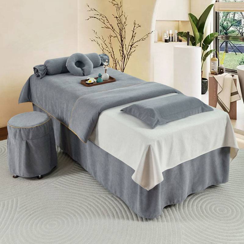 通州区伴眠坊家纺厂美容床罩四件套床上用品