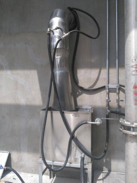 无叶轮火花通风除尘一体机/无阻力湿式除尘器