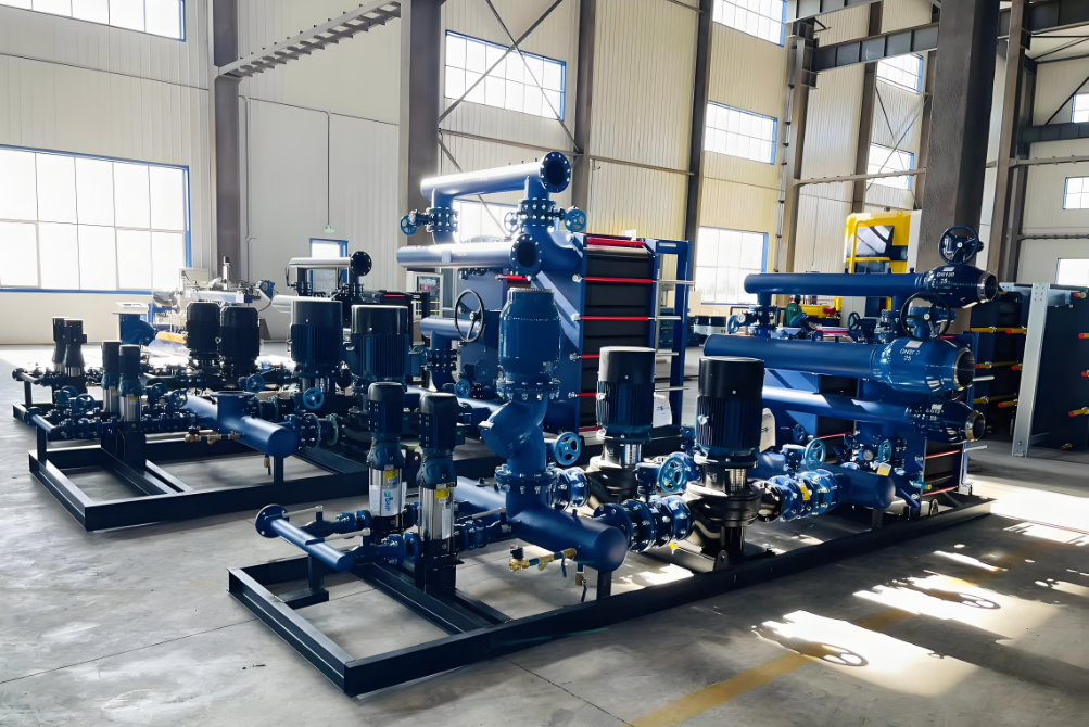 湛流环保板式换热机组