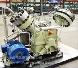 V型隔膜压缩机氦气氢气氯气高纯气体压缩机高压气体压缩机