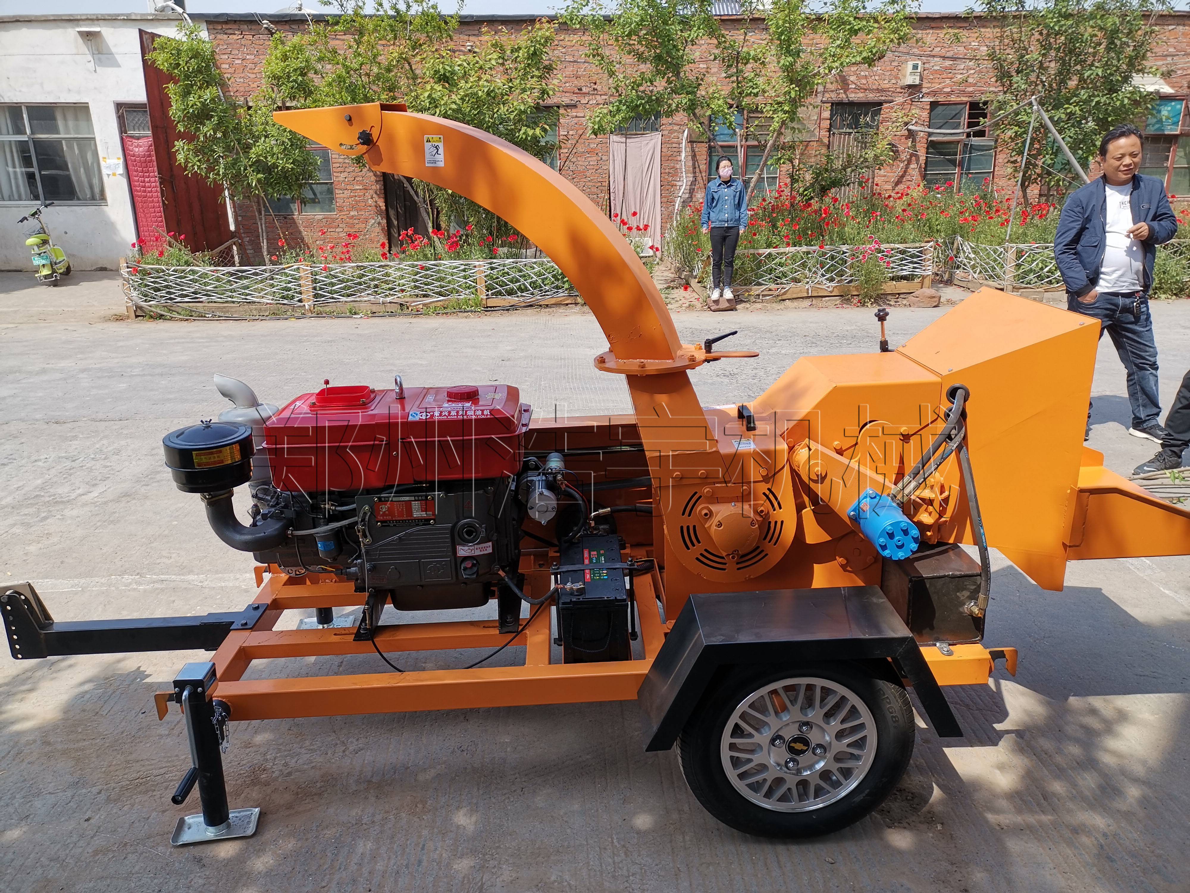 浩宇电动木屑机香菇料粉碎机支持定制