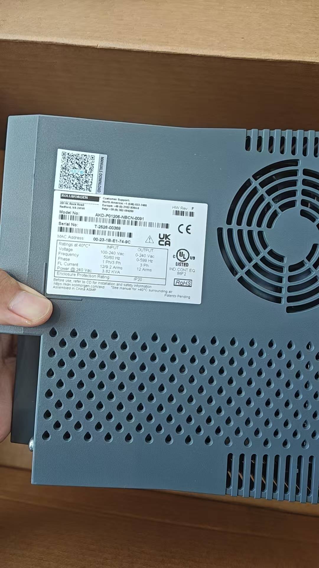 AKD-P00607-NBAN-科尔摩根伺服驱动器AKDKollmorgen科尔摩根代理商供应