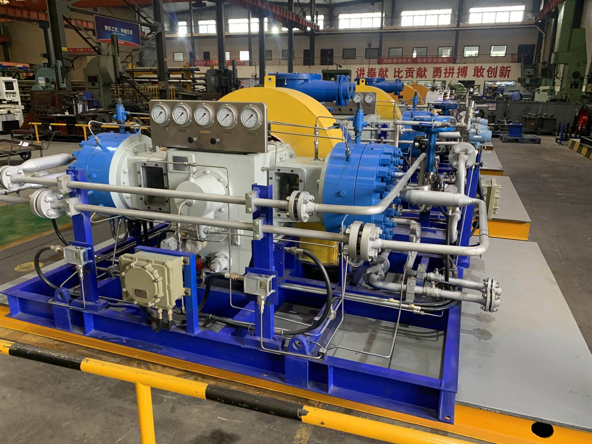 华岩气体GD大型隔膜压缩机|高纯氢气压缩机