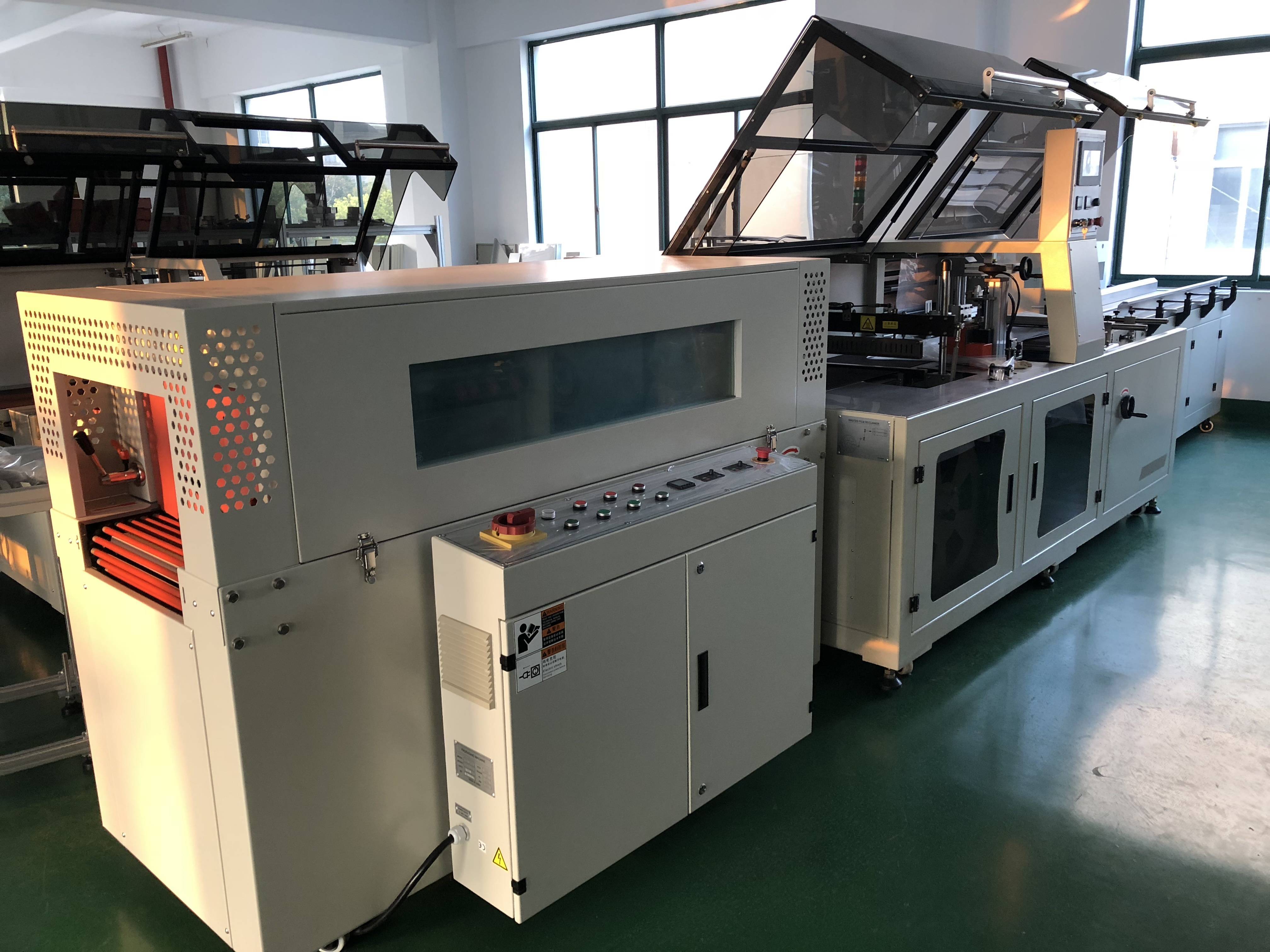 迈志采血管生产线设备热收缩包装机