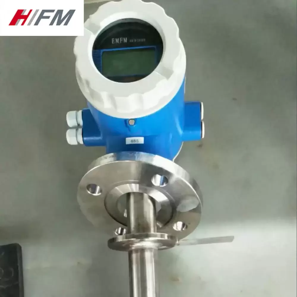 插入式电磁流量计 大口径 酸碱盐