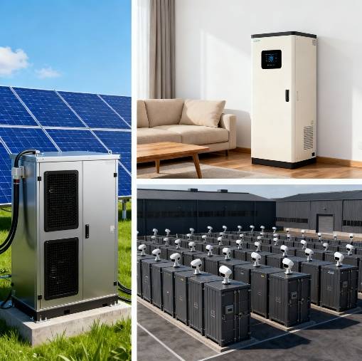 普思高压太阳能储存柜用灭火系统：环保绝缘双保障，设备无损可复用