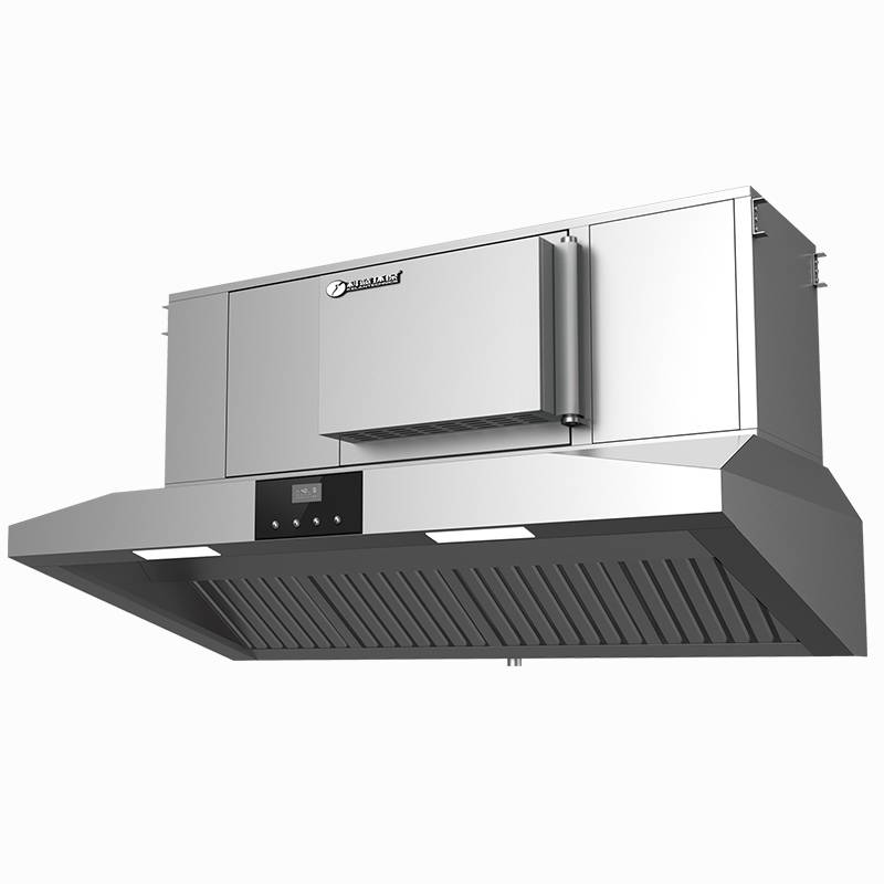 科蓝环保烟罩式油烟净化一体机，油烟净化效率98%以上