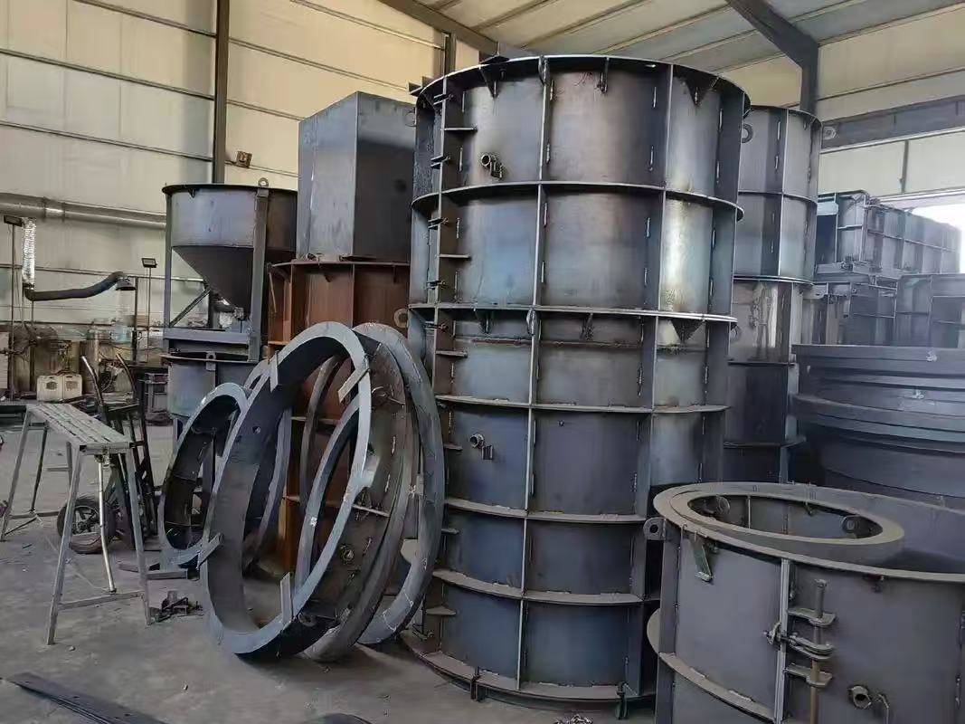 工厂直销 污水检查井钢模具 收口式井体钢模具 高强度重复使用