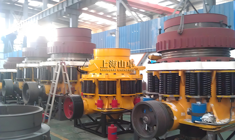 混凝土块PYS圆锥破碎机，上海山卓环保装备有限公司