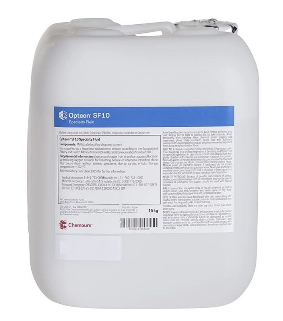 科慕 Opteon SF10清洗剂